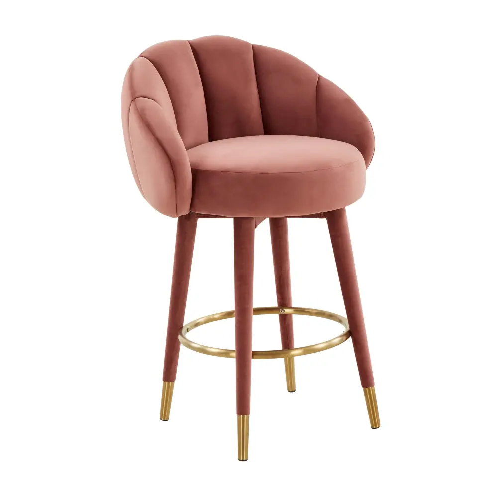 Precision Myla Salmon Turn Counter Stool