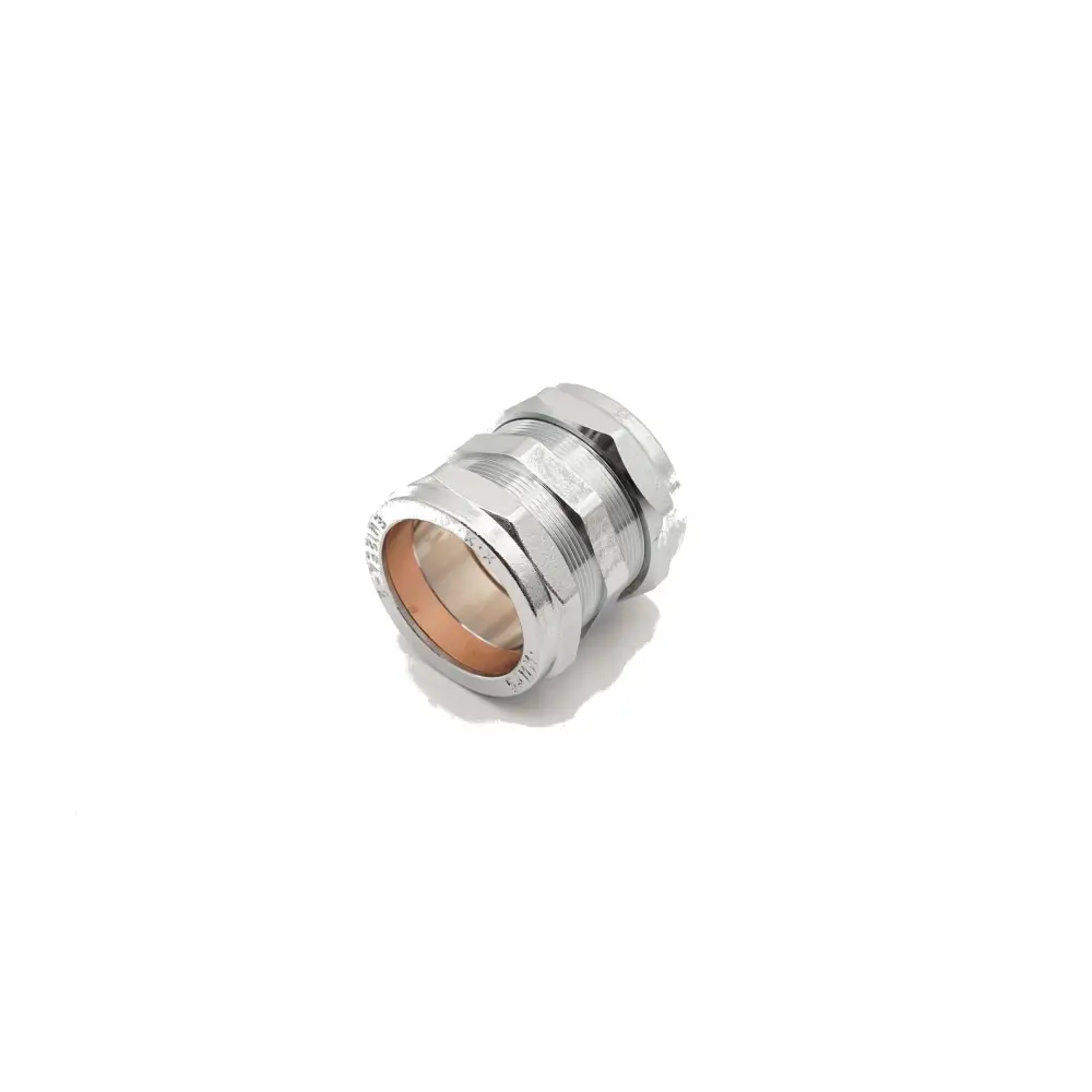 PrimaPlus Chromium Compression Coupling 54mm