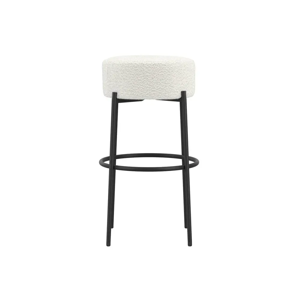 Safety Certified Miller Counter Stool - Ivory