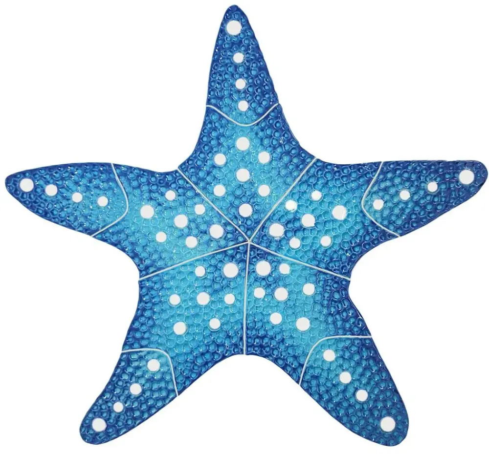 Starfish Clay Pool Mosaic (10")