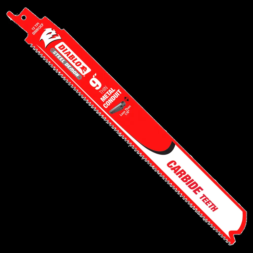 9 . Steel Demon Carbide Blades Thin Metal Conduit Cutting