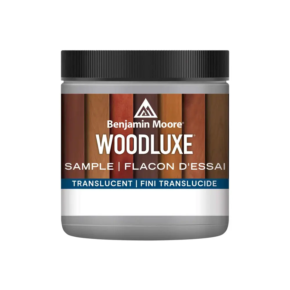 Woodluxe Sample Water-Based Deck and Siding Exterior Stain and Sealer Light-diffusing Redwood Finish, 236 ml