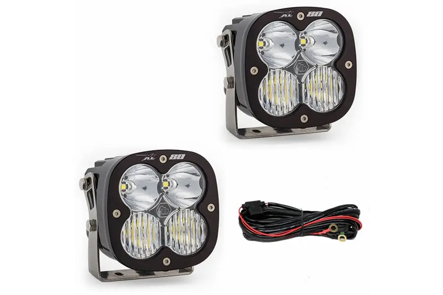 2018-26 Jeep Wrangler JL/Gladiator JT Baja Designs XL80 Series LED Airy Kit