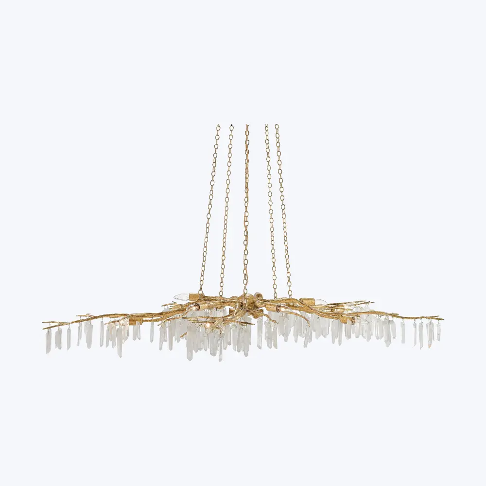 Forest Light Crystal Chandelier
