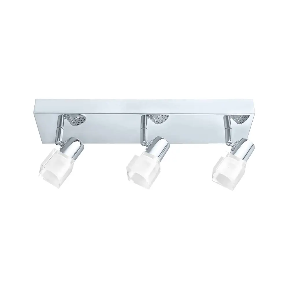 Nocera Chrome Track Airy, 3 Lights
