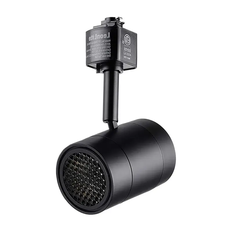 Radiant™ 8W Honeycomb LED Track Light - Charcoal - 4000K - 24 Inch Diameter