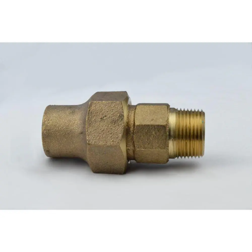 1-1/2" FLARE X 1-1/2" MIP NO LEAD STRAIGHT ADAPTER