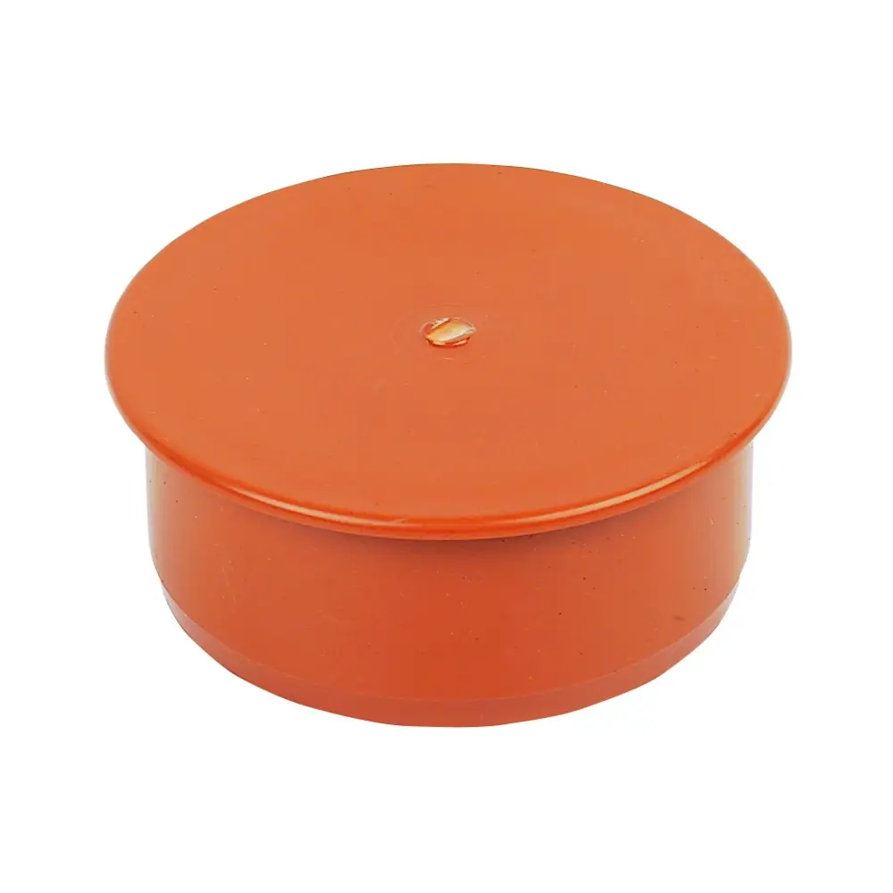 FloPlast Underground Drain 110mm Socket Plug