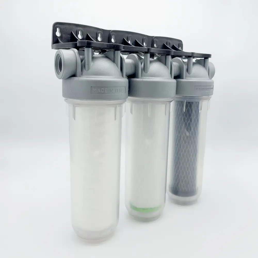 Smart Monitor 3 Stage Under Counter Water Filtration System Microban Housing