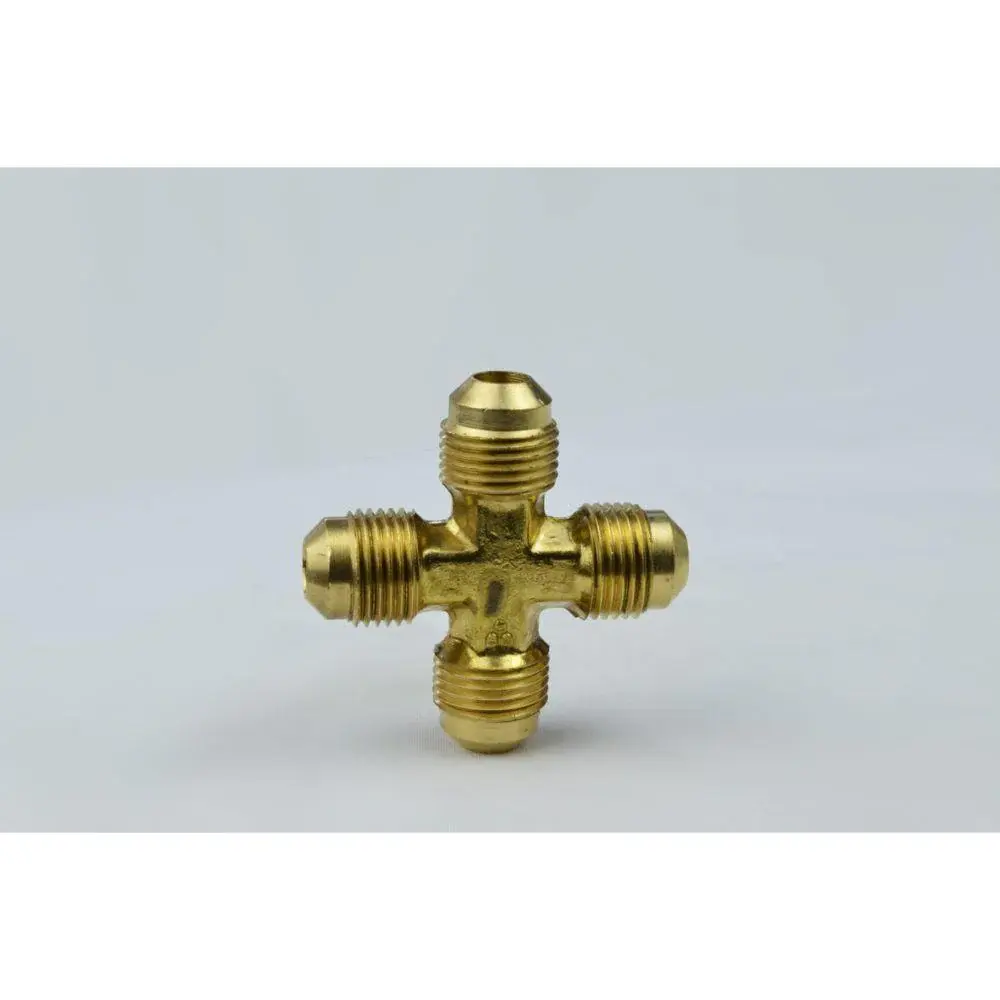 C1-6 United Warm alloy 3/8" OD Brass Flare Cross