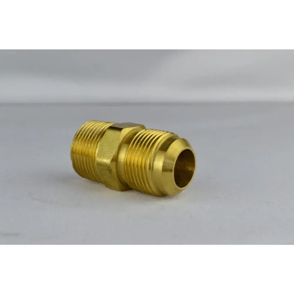 F48-1412 United Brass 7/8" OD Flare X 3/4" MIP Warm alloy Connector