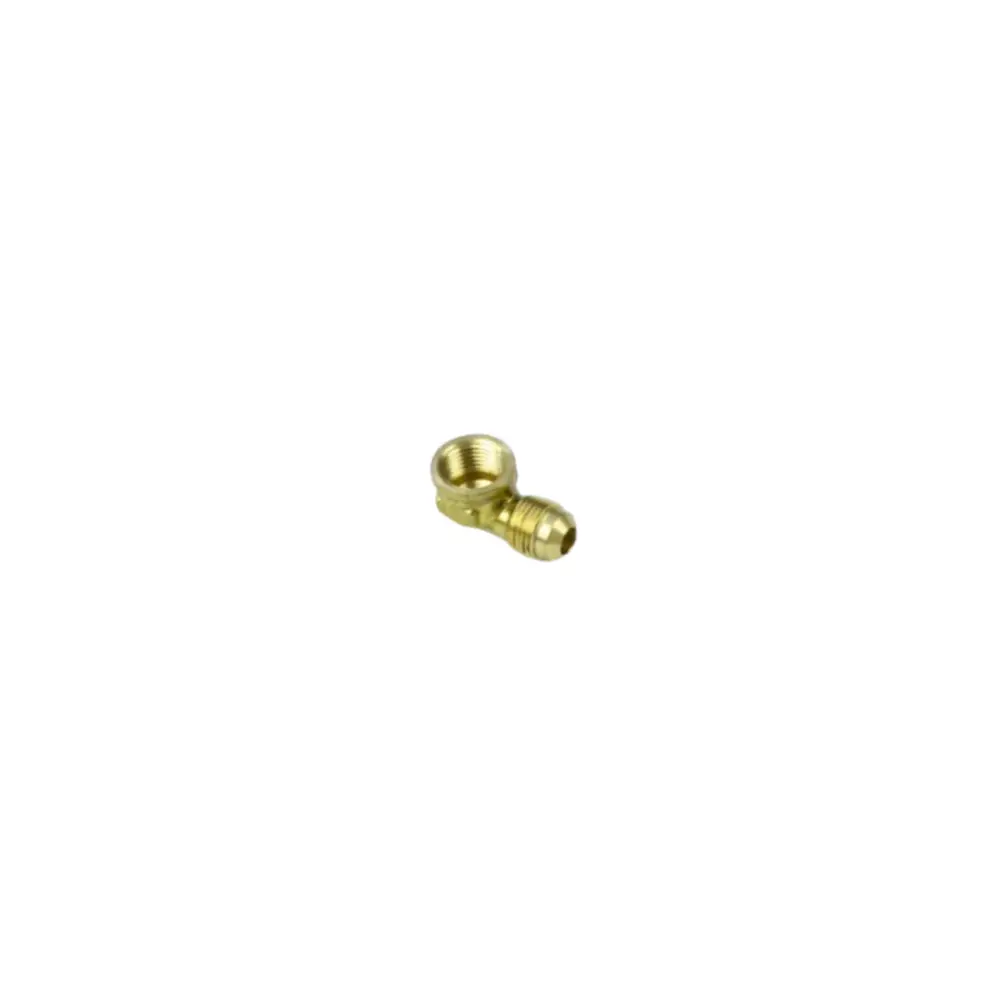 LE3-68 United Warm alloy 3/8" OD Flare X 1/2" FIP Brass Elbow