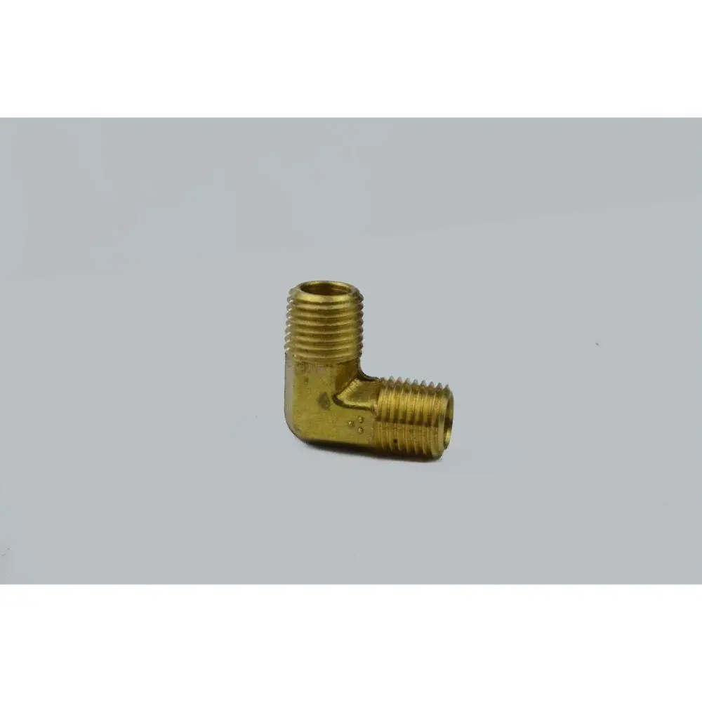 LE5-44 United Brass 1/4" MIP Warm alloy 90° Elbow-Forged
