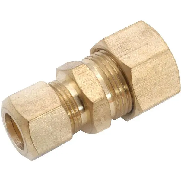 Anderson Adaptable Metals 5/8 Inch x 3/8 Inch Brass Low Lead Compression Union, 750082-1006 Anderson Metals