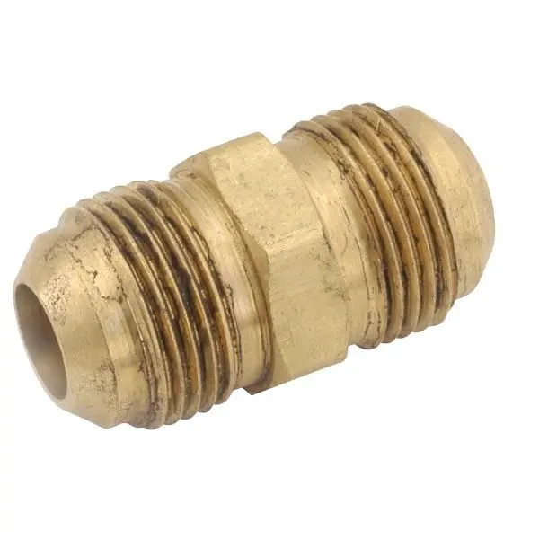 Anderson Contemporary Metals 3/8 Inch Brass Full Flare Union, 5 per case, 54802-06 Anderson Metals