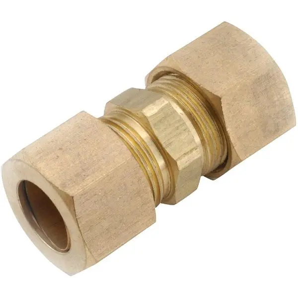 Anderson Fast Metals 5/16 Inch Brass Low Lead Compression Union, 10 per case, 750062-05 Anderson Metals