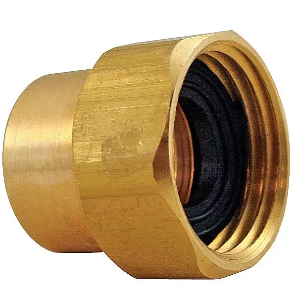 Anderson Impact-Resistant Metals 3/4 Inch FHT x 3/4 Inch FIP Brass Alloy Modifyer, 737482-1212 Anderson Metals