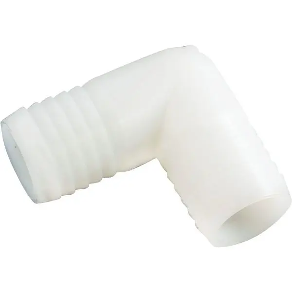 Anderson Low-VOC Metals 5/8 Inch Barb 90 Degrees Nylon Street Elbow, 1/4 Bend, 5 per case, 53765-10 Anderson Metals