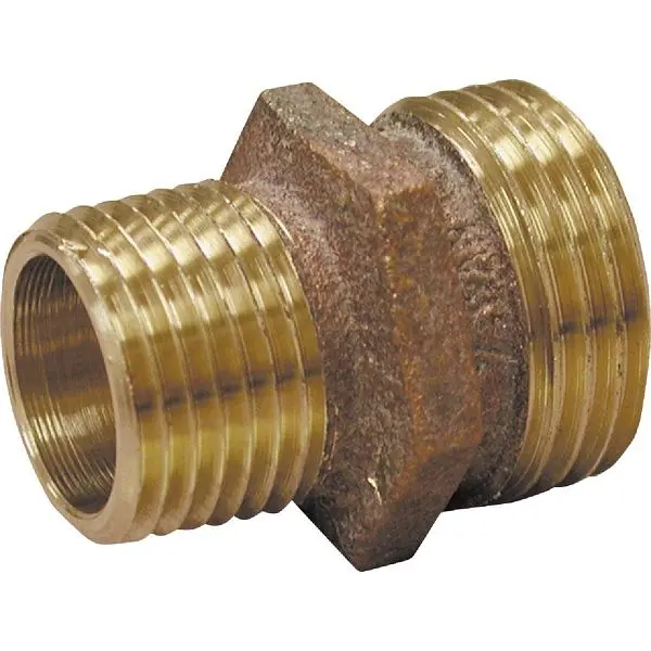 Anderson Metals 3/4 Inch MHT x 3/4 Inch MIP or 1/2 Inch FIP Brass Modifyer, 737478-121208