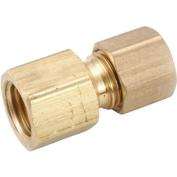 Anderson Multipurpose Metals 9/16 Inch x 3/8 Inch Brass Low Lead Compression Flare Union, 5 per case, 754822-0606 Anderson...