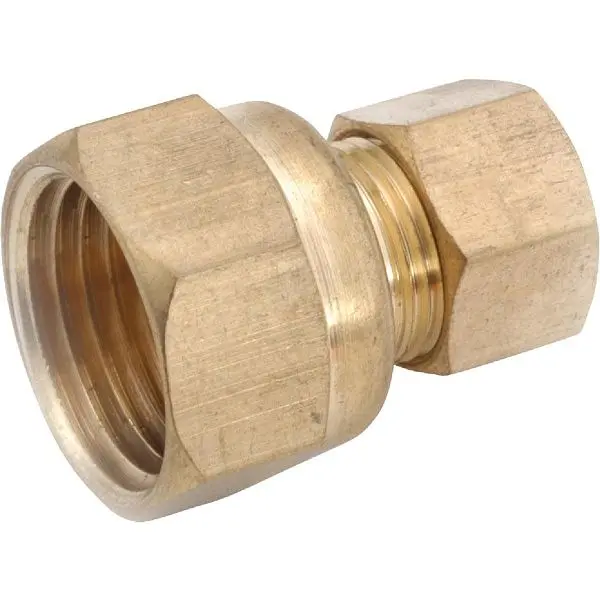 Anderson Performance Metals 7/8 Inch x 3/4 Inch Brass Union Compression Modifyer, 750066-1412 Anderson Metals
