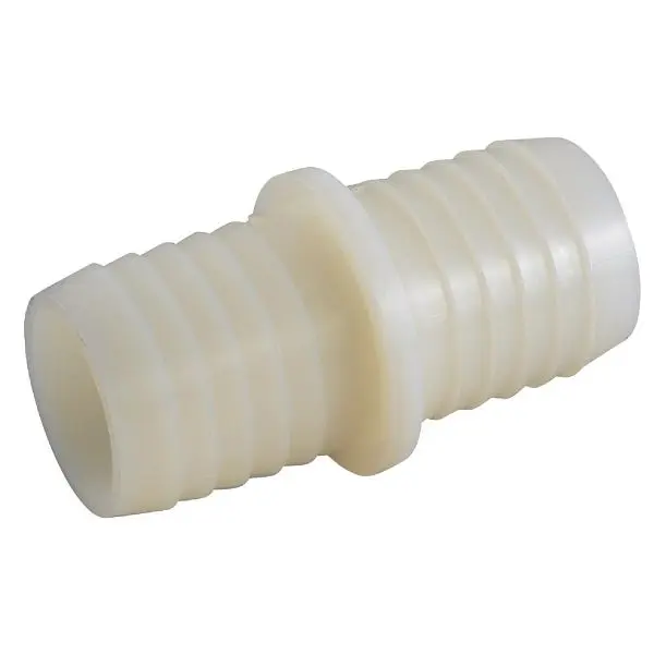 Anderson Quick-Connect Metals 1/4 Inch Barb Nylon Insert Pipe Coupling, Splicer, 10 per case, 53714-04 Anderson Metals