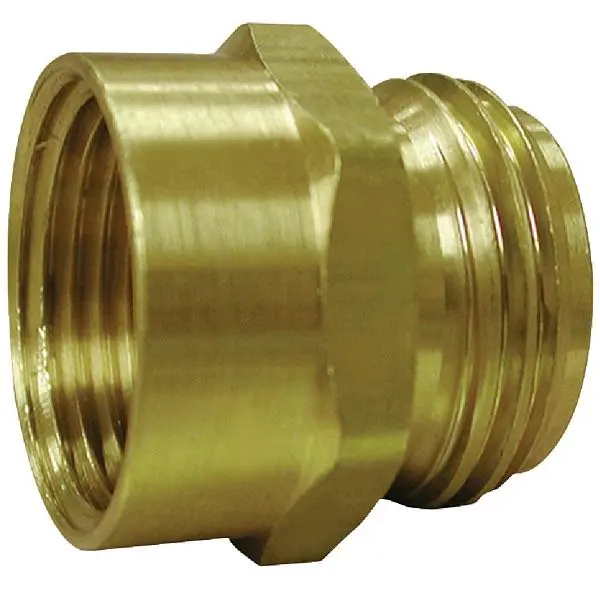Anderson Standard Metals 3/4 Inch MHT x 3/4 Inch FIP Brass Modifyer, 737480-1212 Anderson Metals