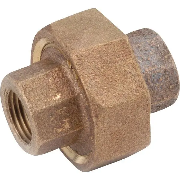 Anderson Super-Strong Metals 1 Inch Red Brass Threaded Union, 738104-16 Anderson Metals