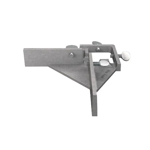Bon Diamond-Pattern Outside Corner Base Fitting, Cast AL, Hardware included, 11-122