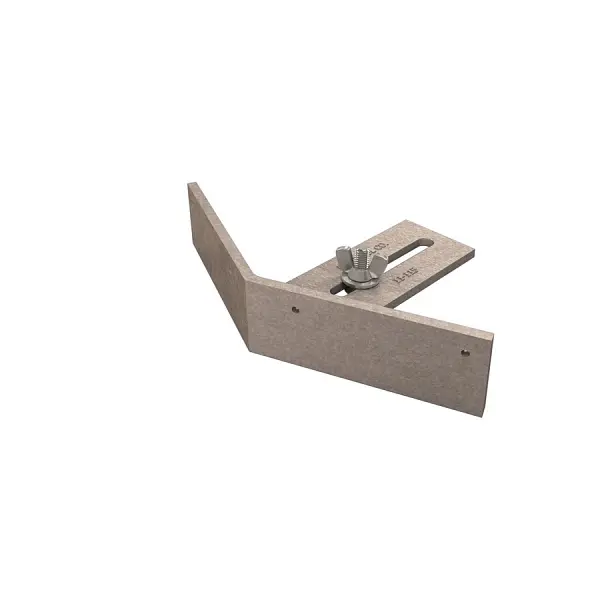 Bon 45° Inside Top Fitting, Cast Aluminium, Hardware included, 11-115