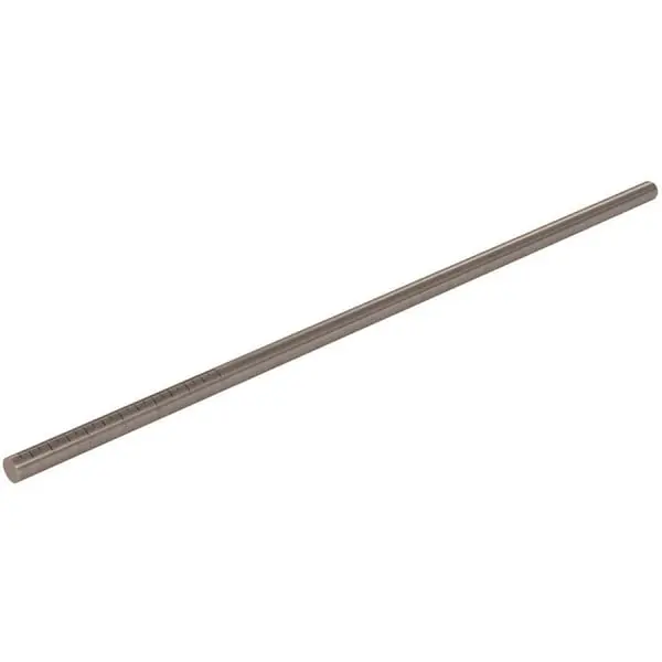 Bon Slump Tamping Rod, Graduated i Inches & Quarter Inches, 12-718
