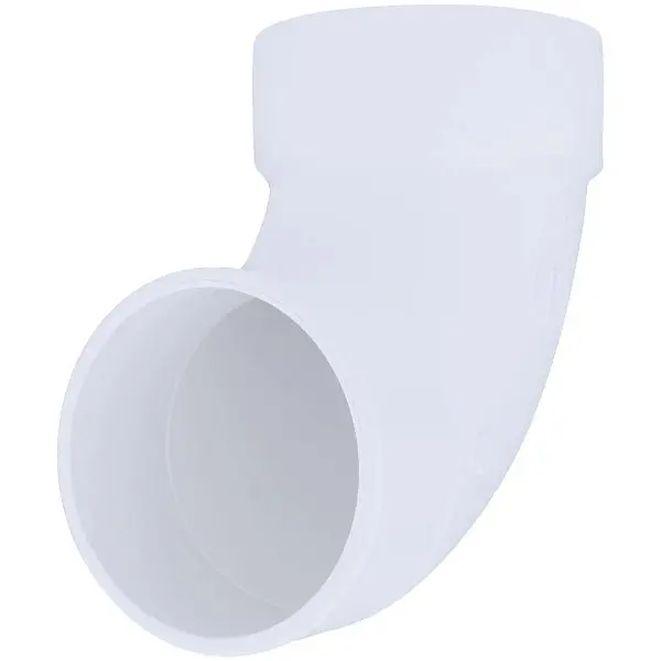 Charlotte Advanced Pipe 4 Inch Schedule 40 90 Degrees DWV PVC Street Reducing Elbow (1/4 Bend), PVC 00302 1400HA Charlotte...