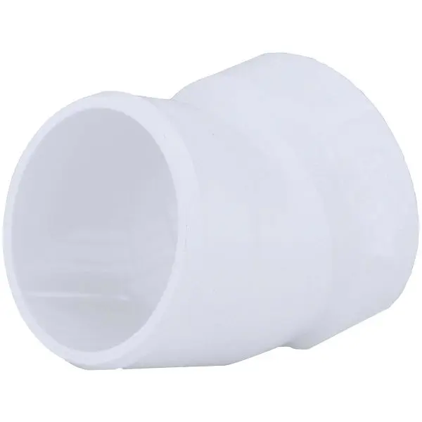Charlotte Corrosion-Resistant Pipe 2 Inch Schedule 40 22-1/2 Degrees DWV PVC Street Threaded Elbow (1/16 Bend), PVC 00326 ...