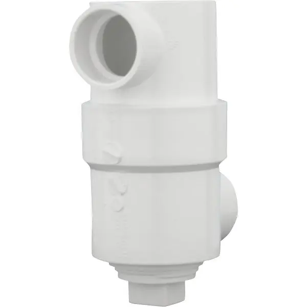 Charlotte Distinctive Pipe 3 Inch x 6 Inch Schedule 40 DWV PVC Drum Trap, PVC 00720X 0600HA Charlotte Pipe