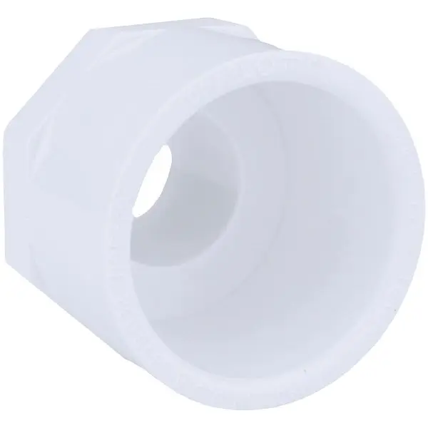 Charlotte Genuine Pipe 1-1/4 Inch x 1 Inch Schedule 40 Male PVC Modifyer, PVC 02110 0900HA Charlotte Pipe