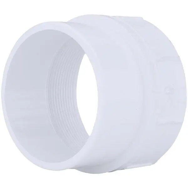 Charlotte High-Quality Pipe 4 Inch SPG x 4 Inch FIP Schedule 40 DWV PVC Cleanout, PVC 00105 1200HA Charlotte Pipe