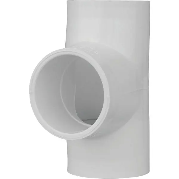 Charlotte Pipe 1-1/2 Inch Schedule 40 PVC Equal Tee, PVC 02400 1400HA