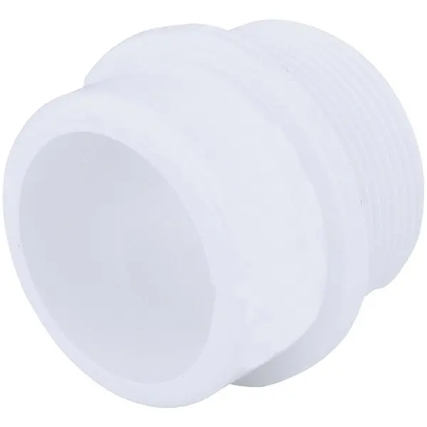 Charlotte Pipe 1-1/2 Inch SPG x 1-1/2 Inch MIP Schedule 40 DWV PVC Modifyer, PVC 00111 0800HA
