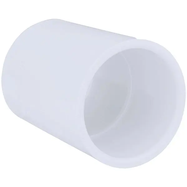 Charlotte Pipe 1-1/4 Inch Schedule 40 PVC Pipe Coupling, PVC 02100 1200HA