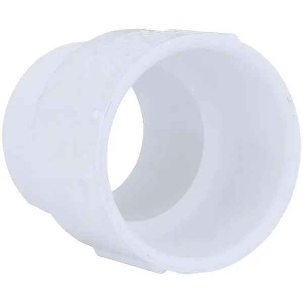 Charlotte Pipe 2-1/2 Inch x 2-1/2 Inch Schedule 40 Male PVC Modifyer, PVC 02109 1700HA