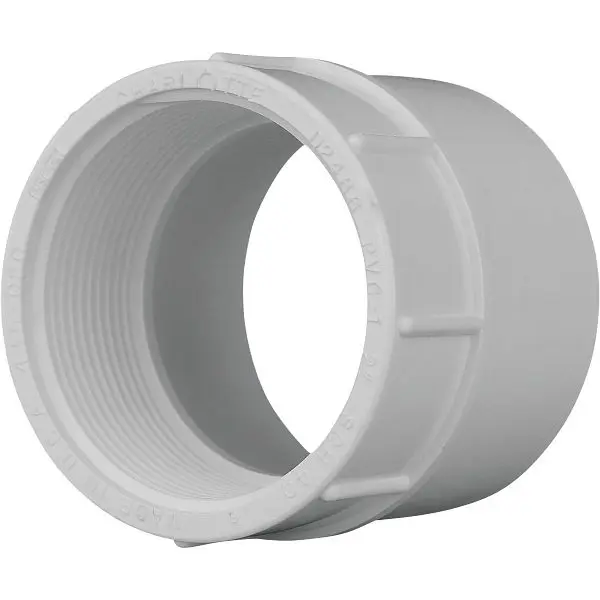 Charlotte Pipe Female Schedule 40 2 Inch PVC Modifyer, PVC 02101 1600HA