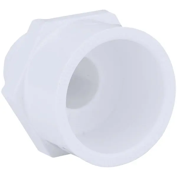 Charlotte Pipe 2 Inch x 1-1/2 Inch Schedule 40 Male PVC Modifyer, PVC 02110 1400HA