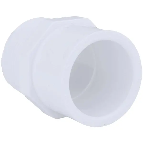 Charlotte Pipe 1 Inch x 1-1/4 Inch Schedule 40 Male PVC Modifyer, PVC 02110 1000HA