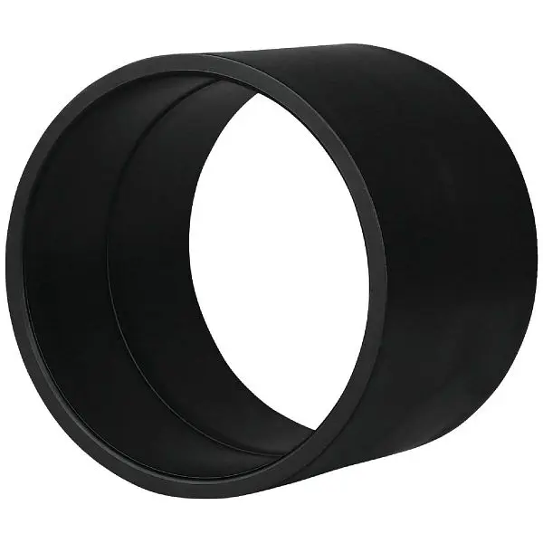 Charlotte Pipe 4 Inch Hub x Hub ABS Coupling, ABS 00100 1200HA