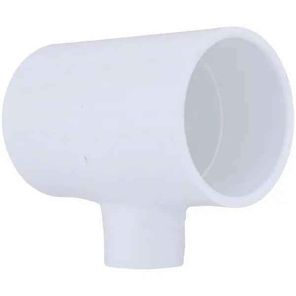 Charlotte Pipe 2 Inch x 2 Inch B x 3/4 Inch C Schedule 40 Pressure Reducing PVC Tee, PVC 02400 6300HA