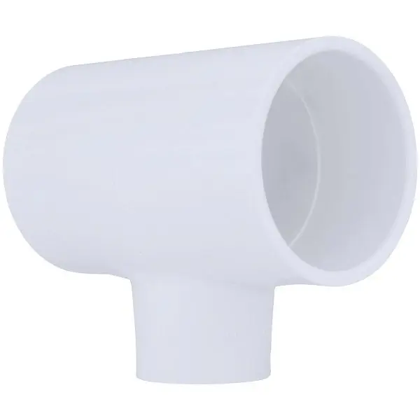 Charlotte Pipe 2 Inch x 2 Inch B x 1 Inch C Schedule 40 Pressure Reducing PVC Equal Tee, PVC 02400 6350HA
