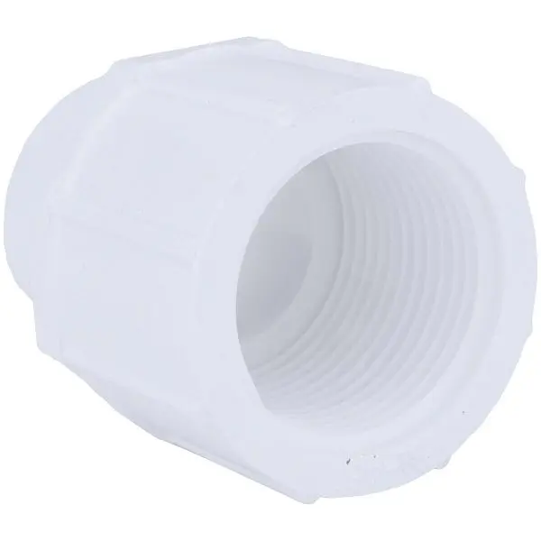 Charlotte Pipe 3/4 Inch x 1 Inch Schedule 40 Female PVC Modifyer, PVC 02101 3600HA