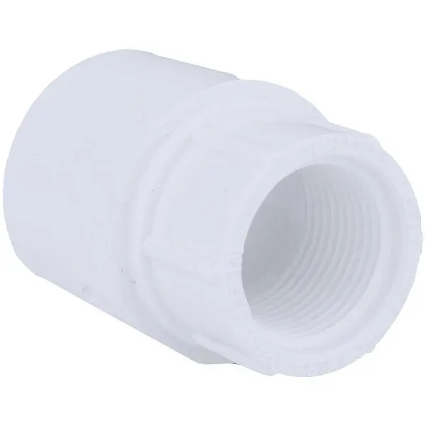 Charlotte Pipe 1 Inch x 3/4 Inch Schedule 40 Female PVC Modifyer, PVC 02101 3800HA