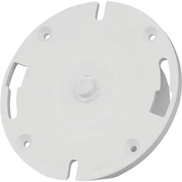 Charlotte Pipe 4 Inch Schedule 40 DWV PVC Closet Lap Joint Flange, PVC 00800K 0800HA