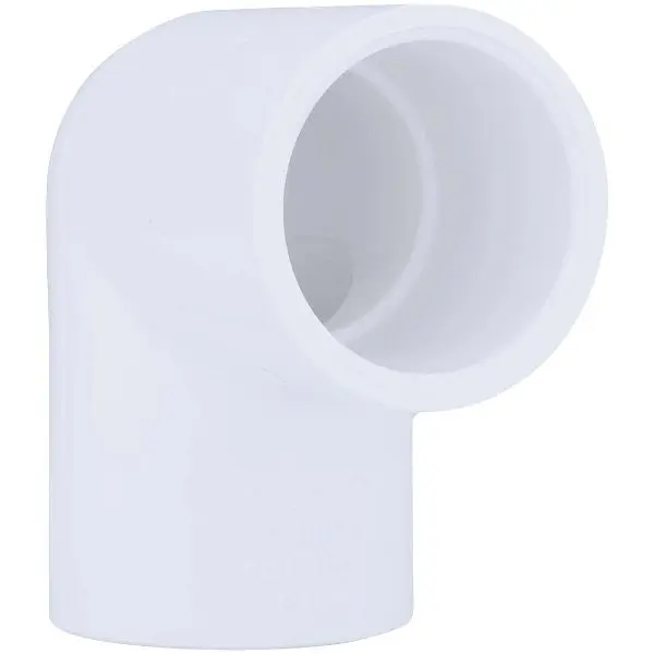 Charlotte Pipe 1 Inch Slip x 1 Inch Female Schedule 40 90 Degrees PVC Street Elbow (1/4 Bend), PVC 02301 1000HA